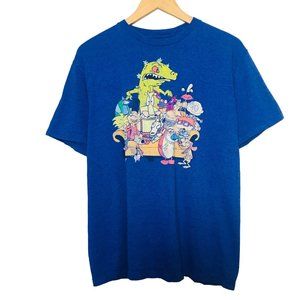 Nickelodeon Cartoon Graphic Tee Rugrats Hey Arnold Large